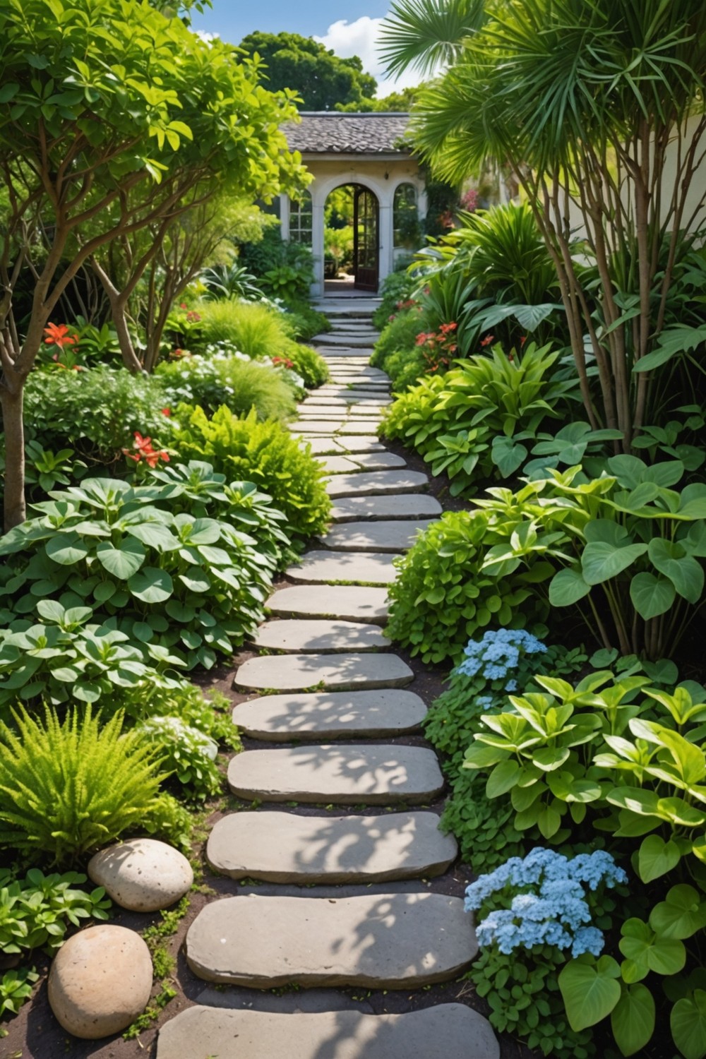 Create a Whimsical Pathway with Stepping Stones