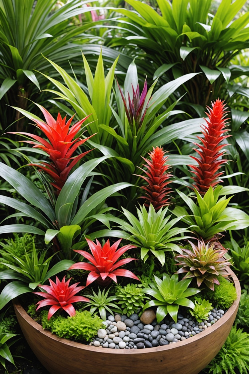 Eye-Catching Bromeliad Displays