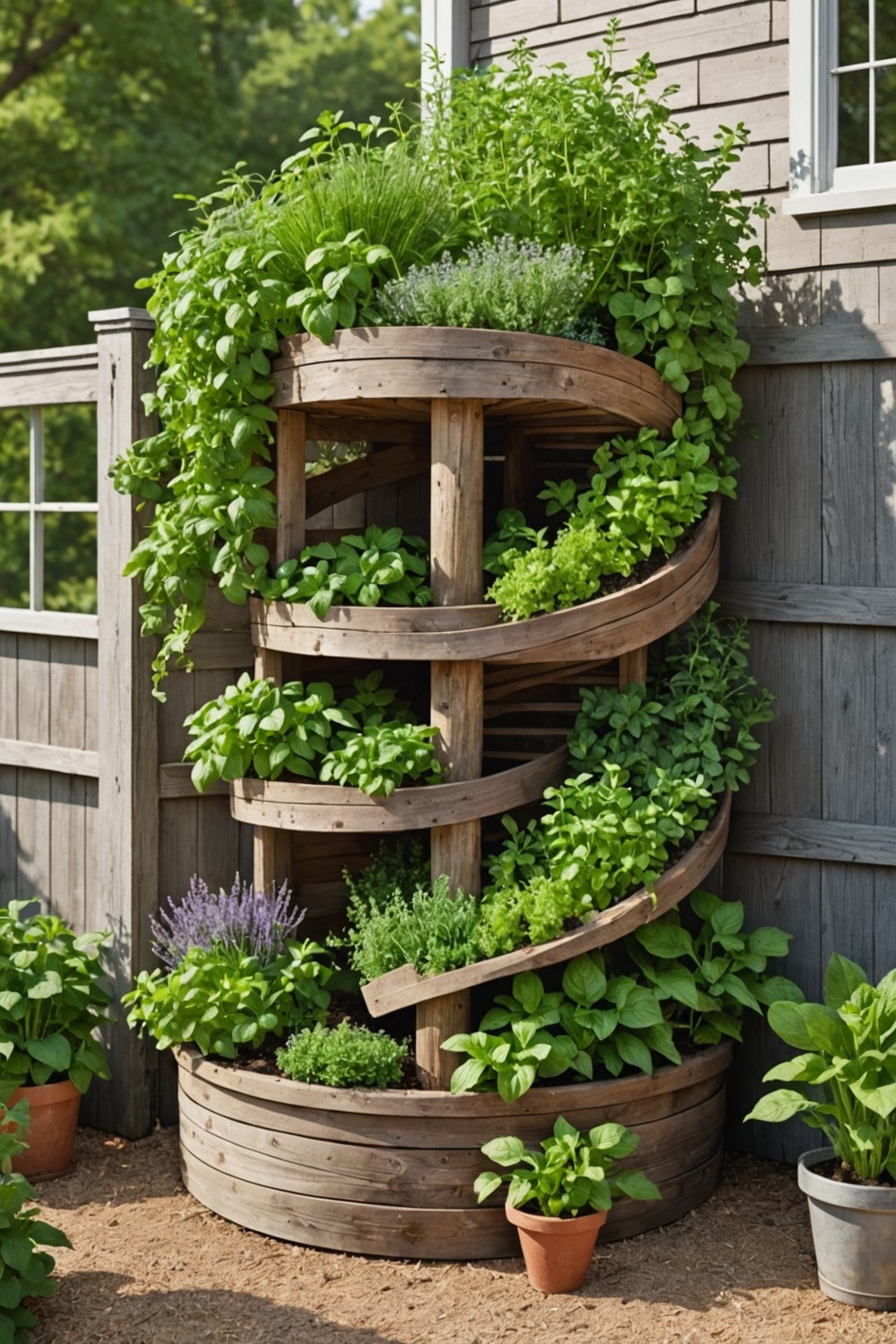 Herb Spiral Garden