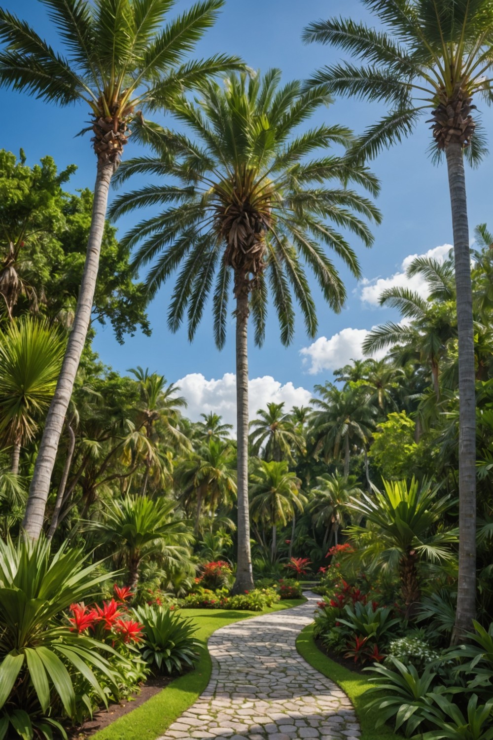 Incorporate Palm Trees for a Classic Tropical Look