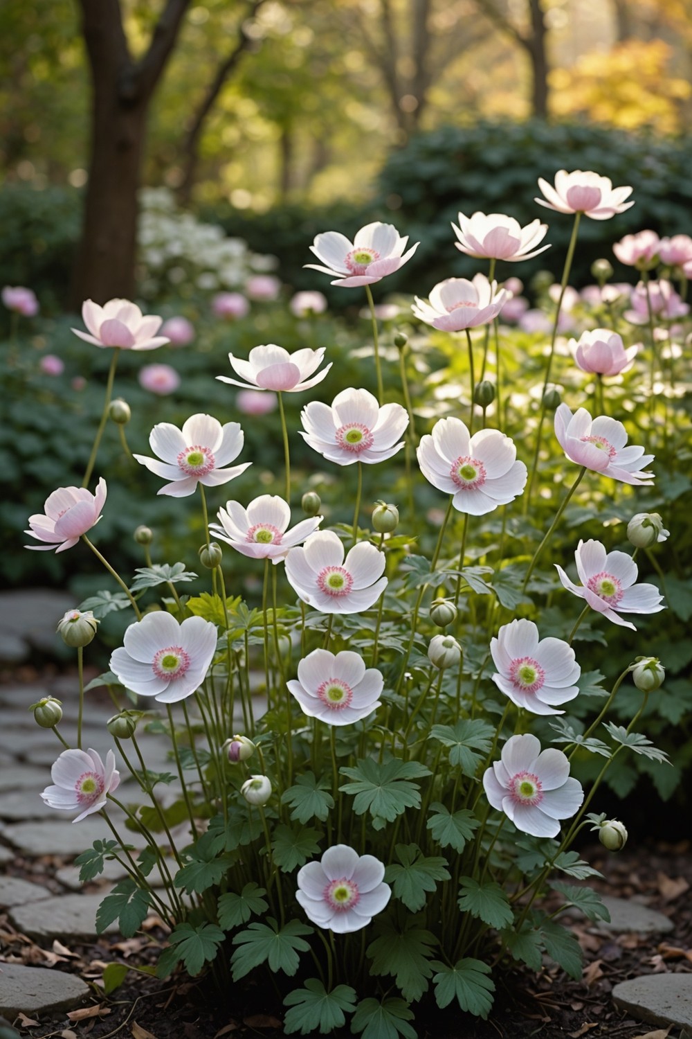 Japanese Anemones