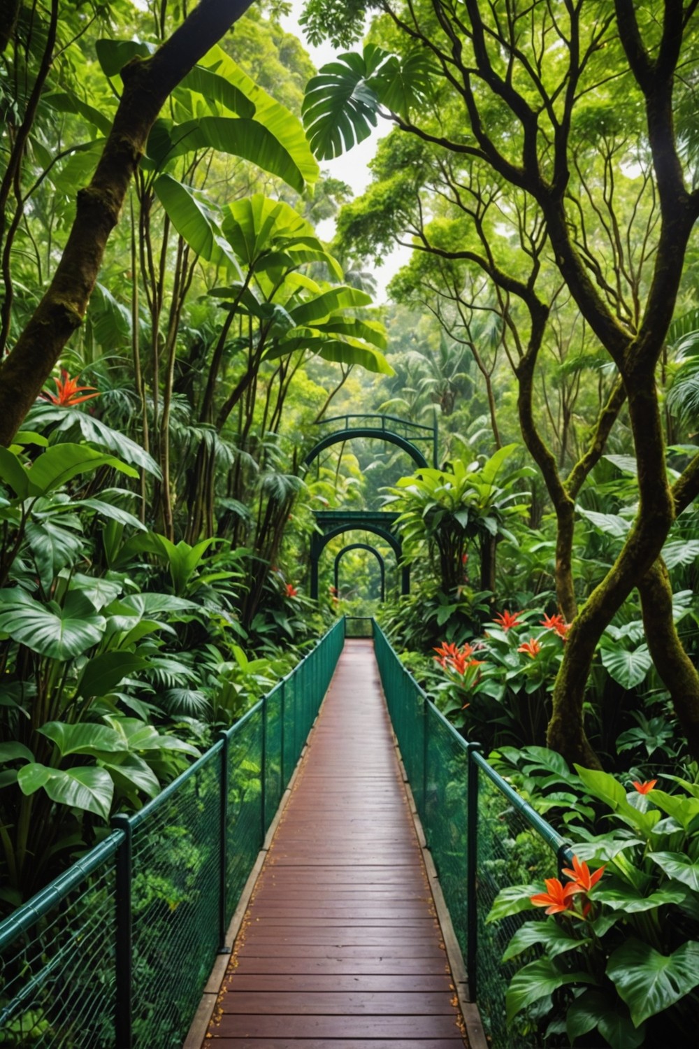 Lush Canopy Walkway