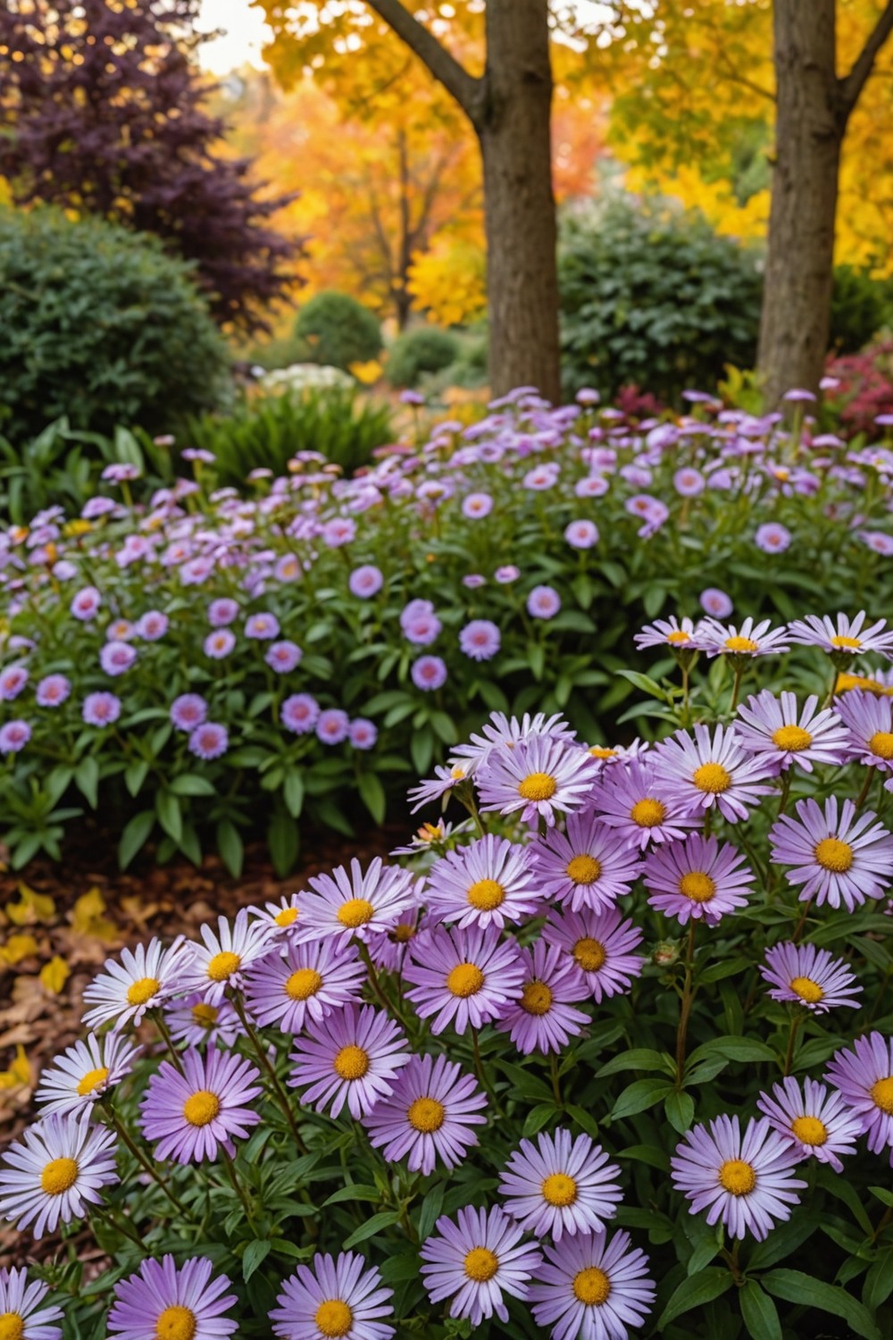 Michaelmas Daisies