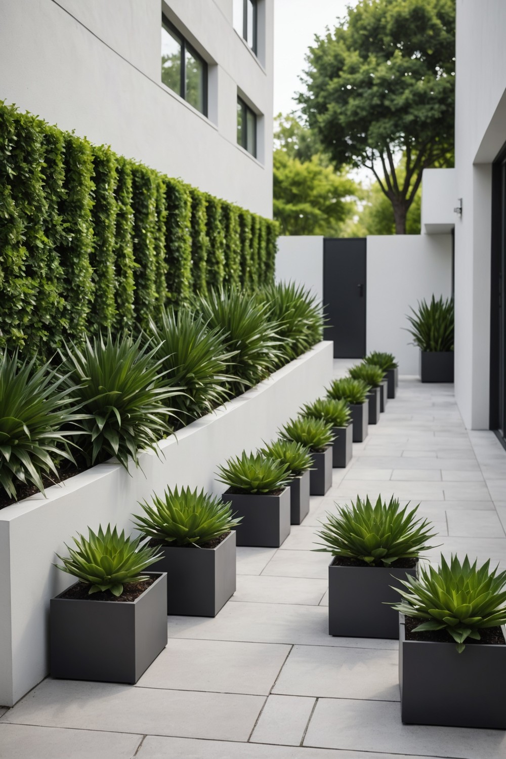 Modern Metal Planters for a Sleek Look