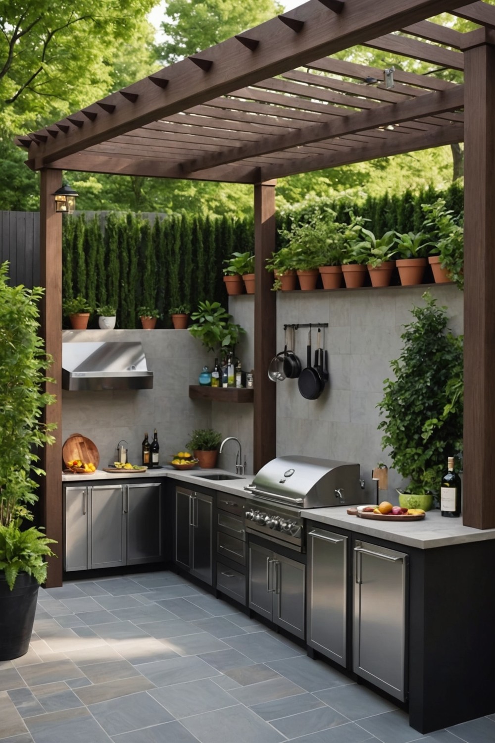 Outdoor Kitchen Spaces