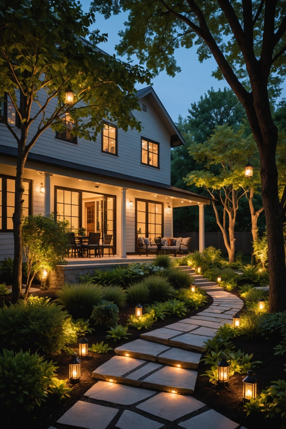 Outdoor Lighting Makeover