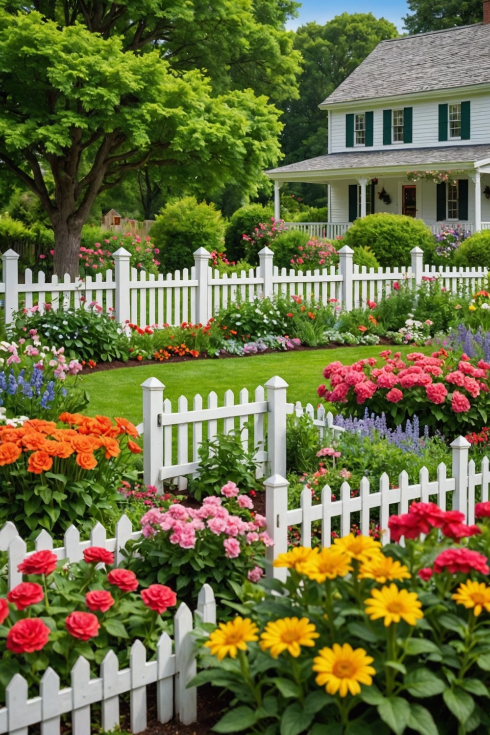 Picket Fence Bordering