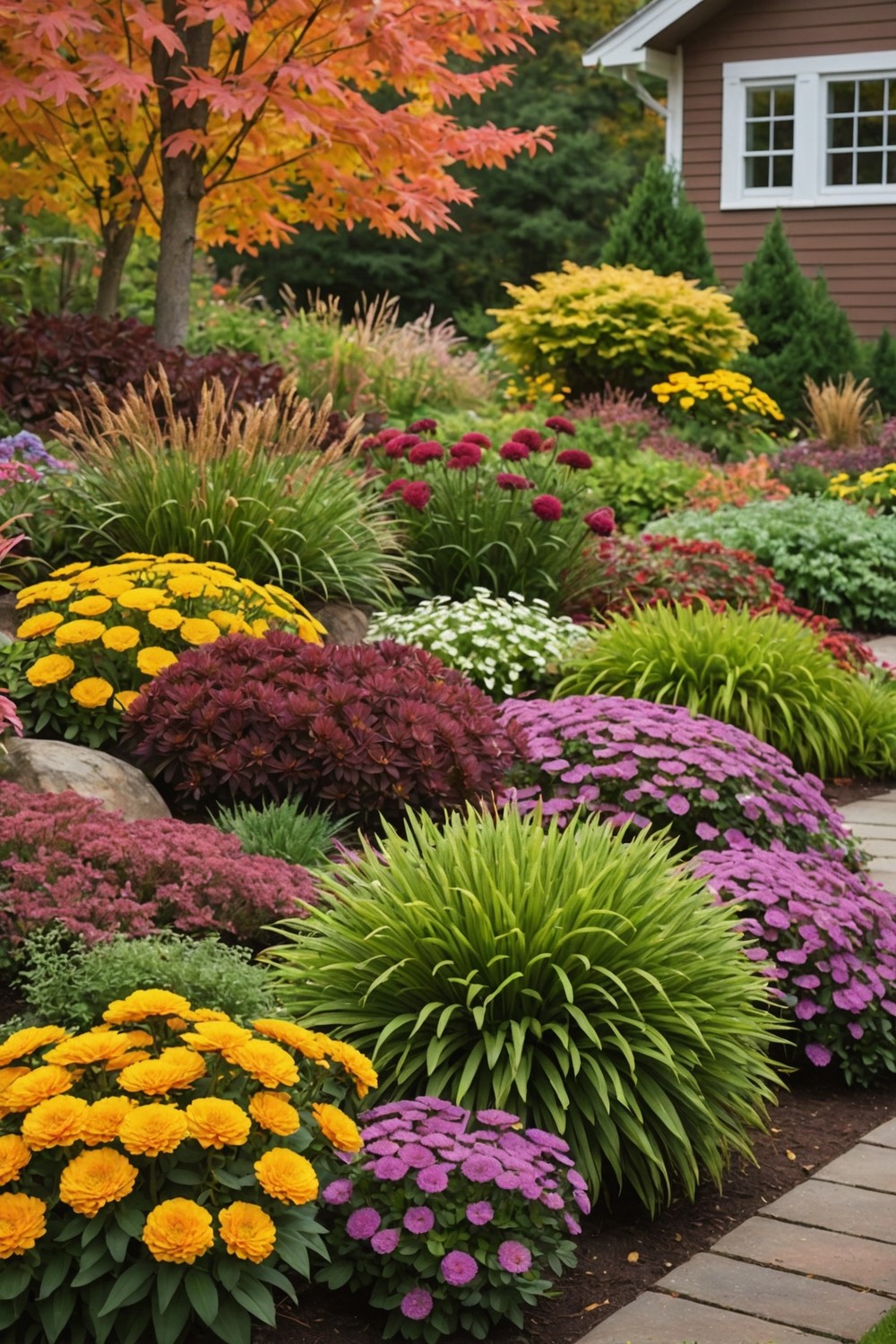 Plant Perennials for Fall Color