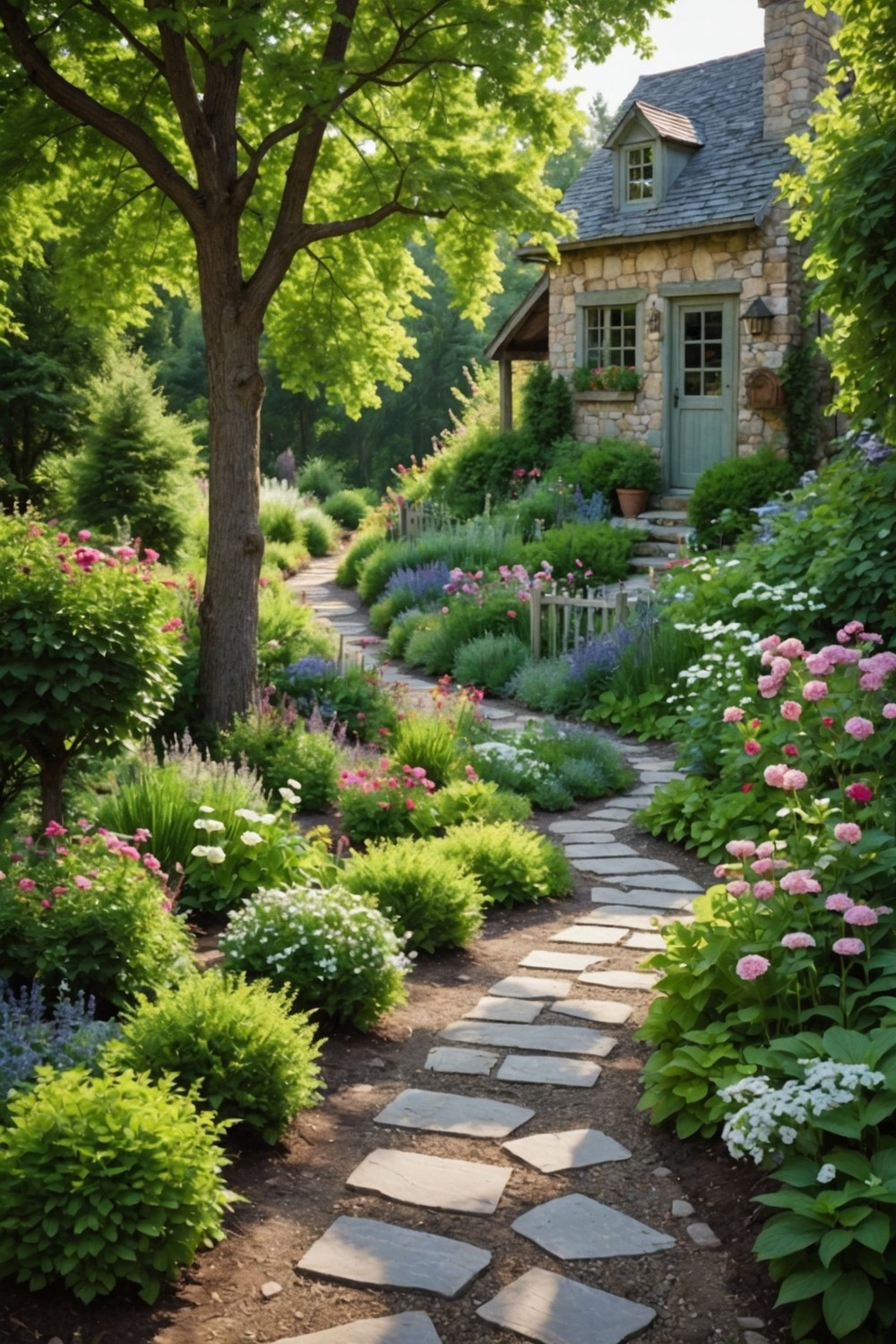 Quaint Garden Pathways