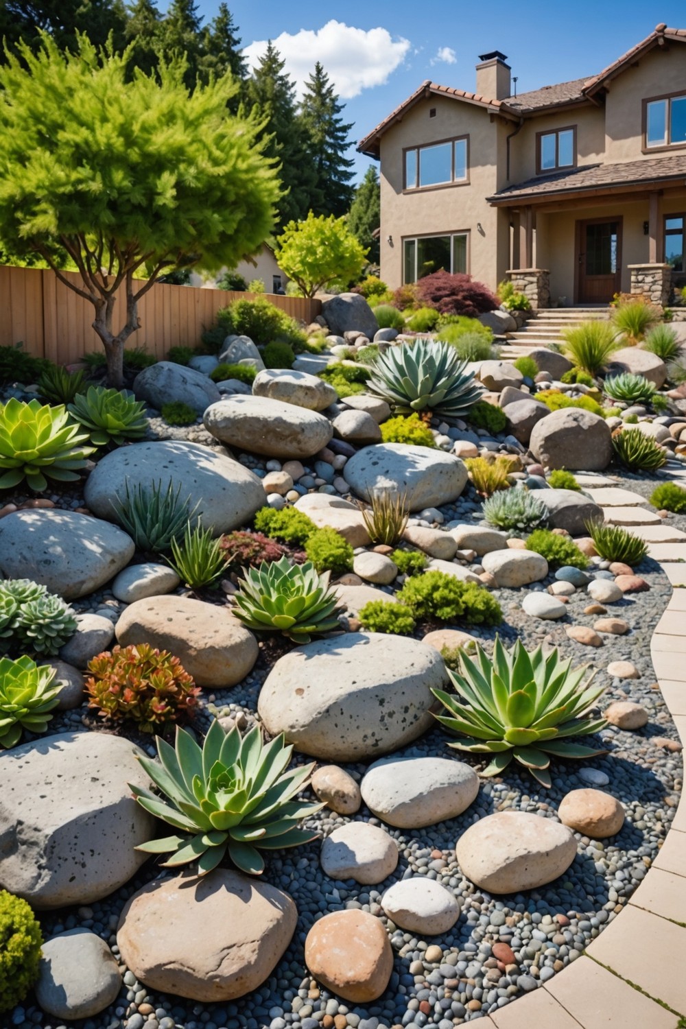 Rock Garden for a Low-Maintenance Oasis