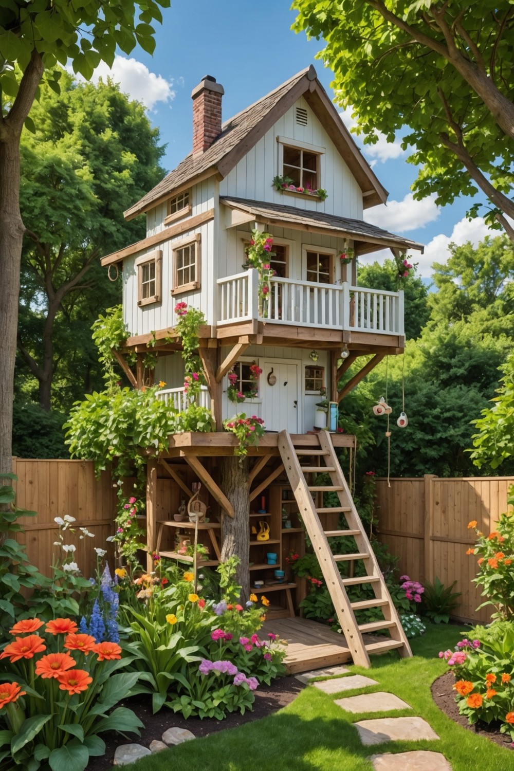 Treehouse or Outdoor Playhouse