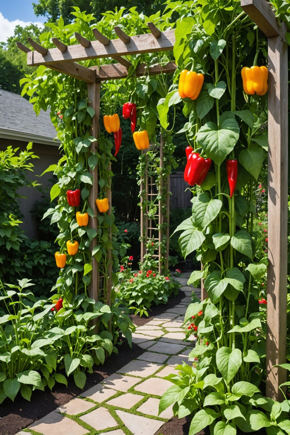 Tropical Vegetable Garden