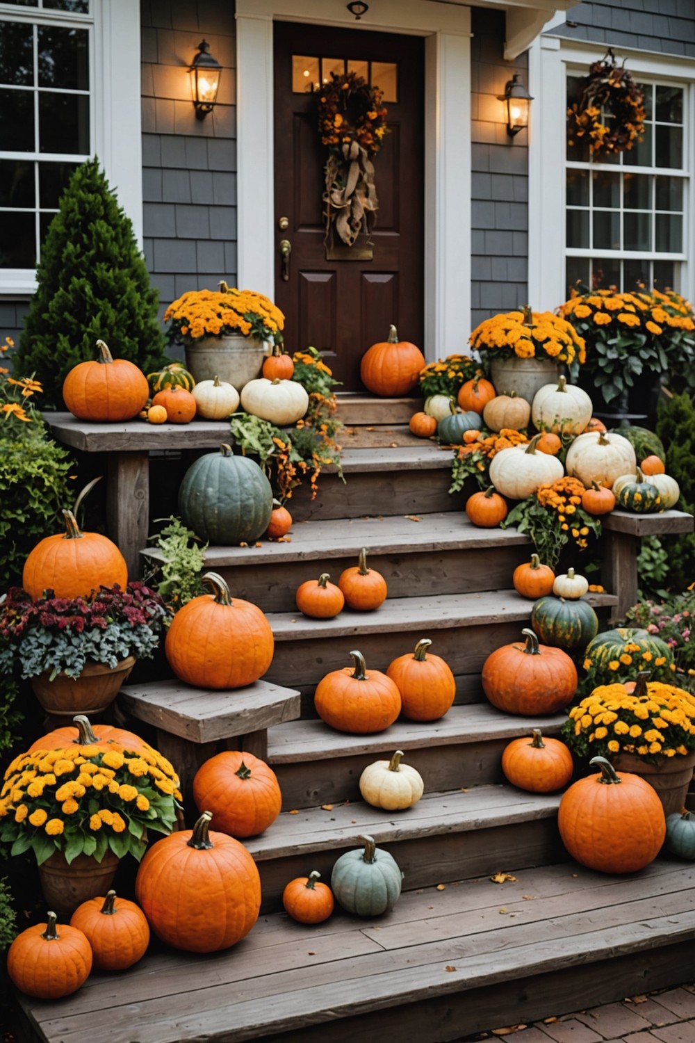 Use Decorative Pumpkins