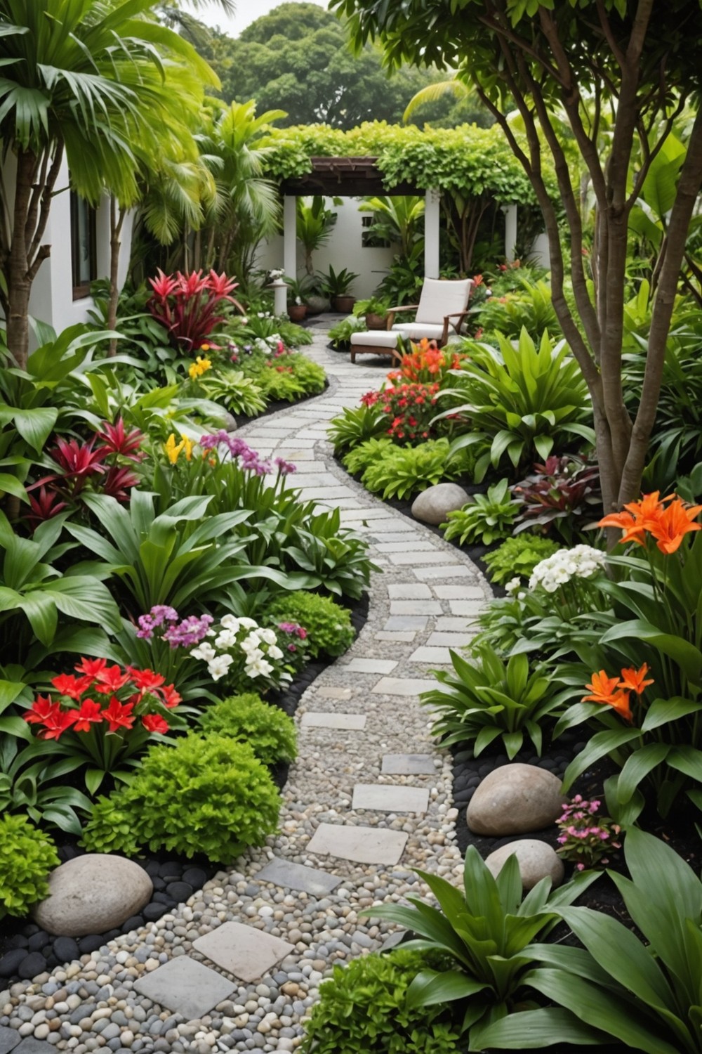 Use Pebbles and Gravel for a Low-Maintenance Ground Cover