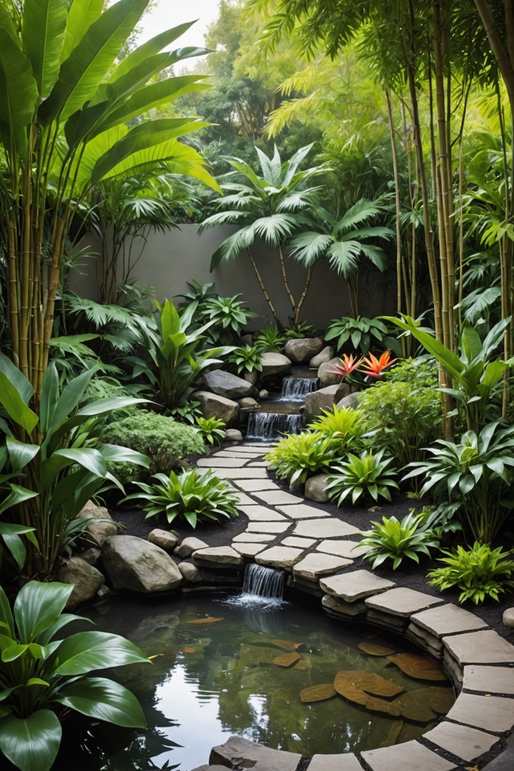 Zen-Inspired Tropical Oasis