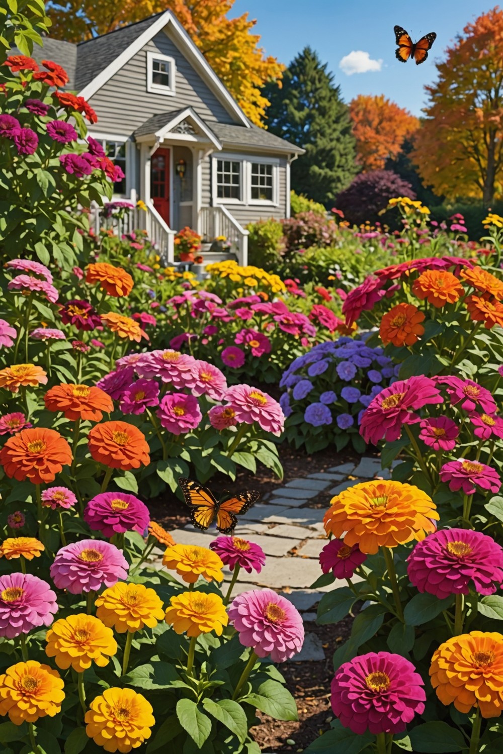 Zinnias