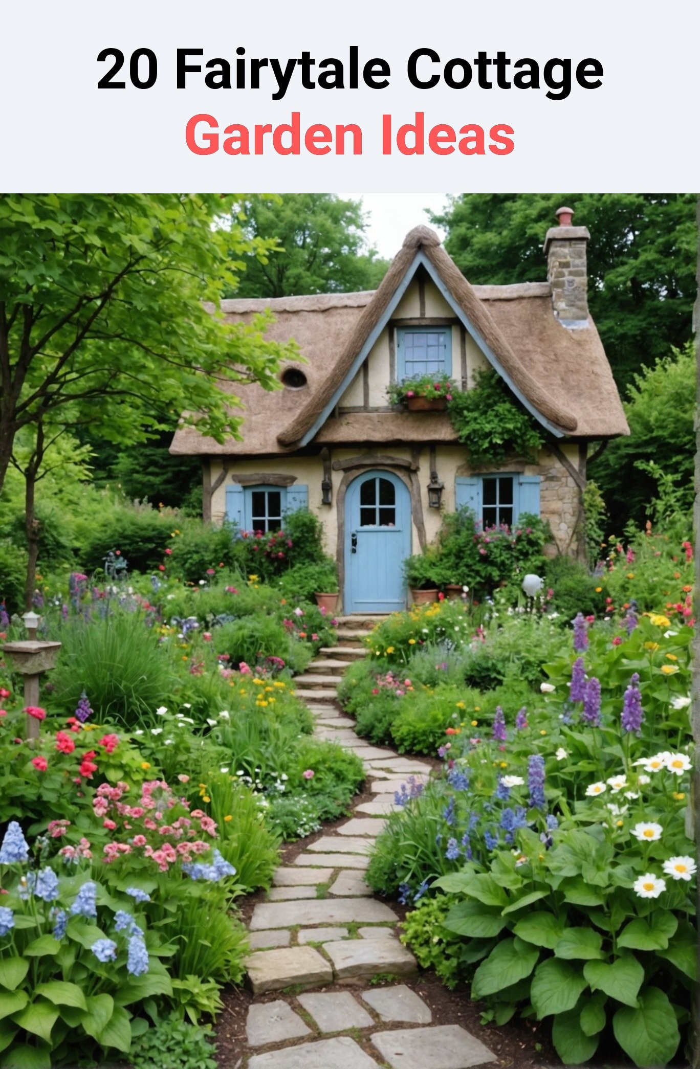 20 Fairytale Cottage Garden Ideas