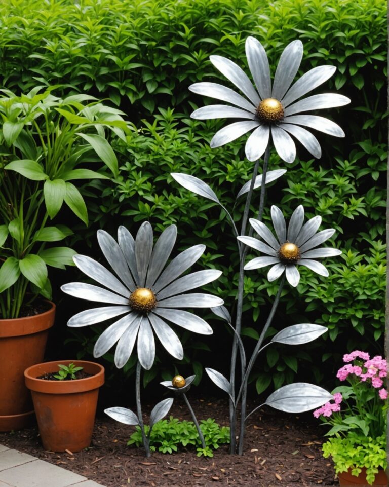 21 Metal Garden Art Ideas