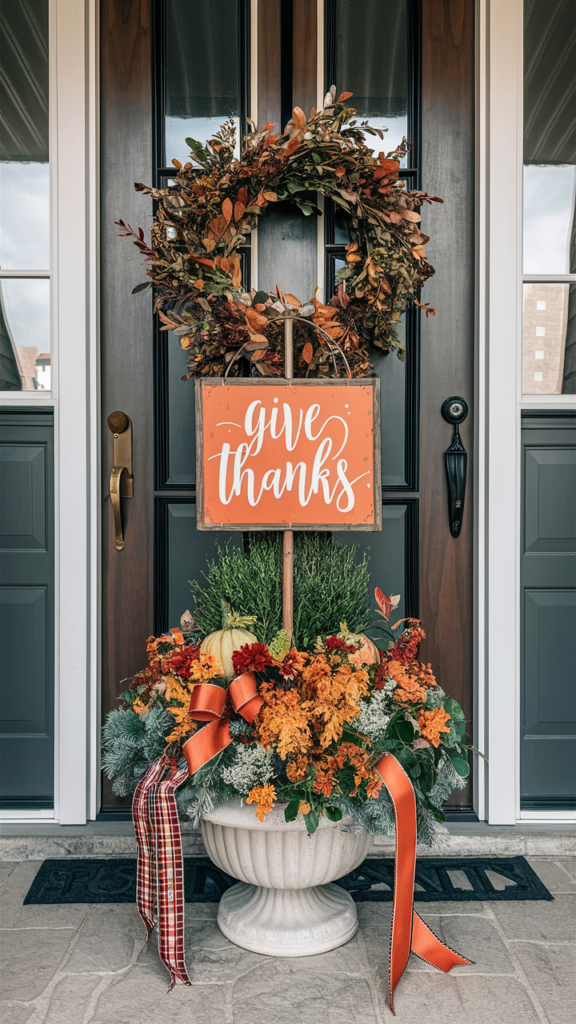 Seasonal Sign Planters