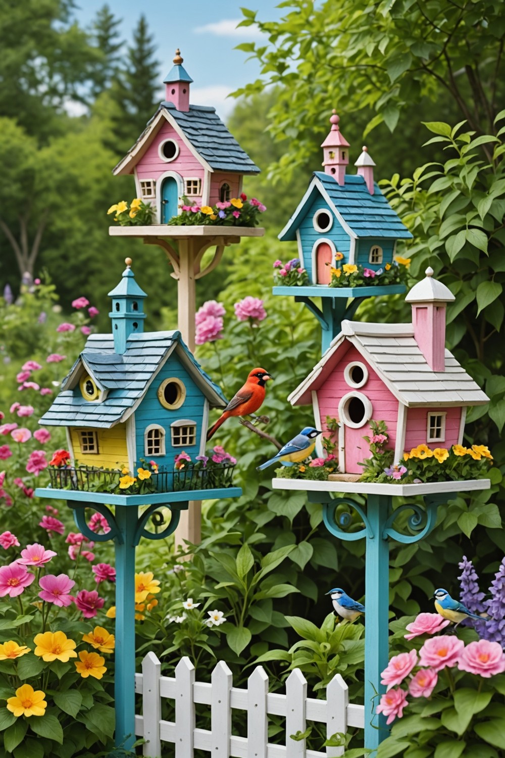 Birdhouses and Feeders