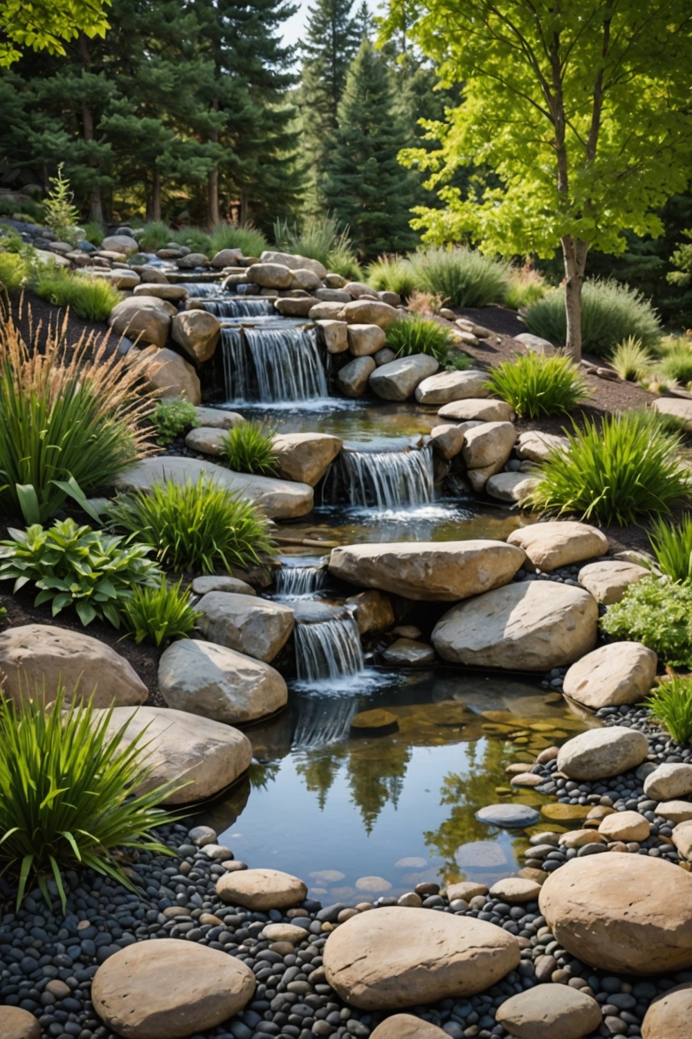 Build a Boulder Water Feature