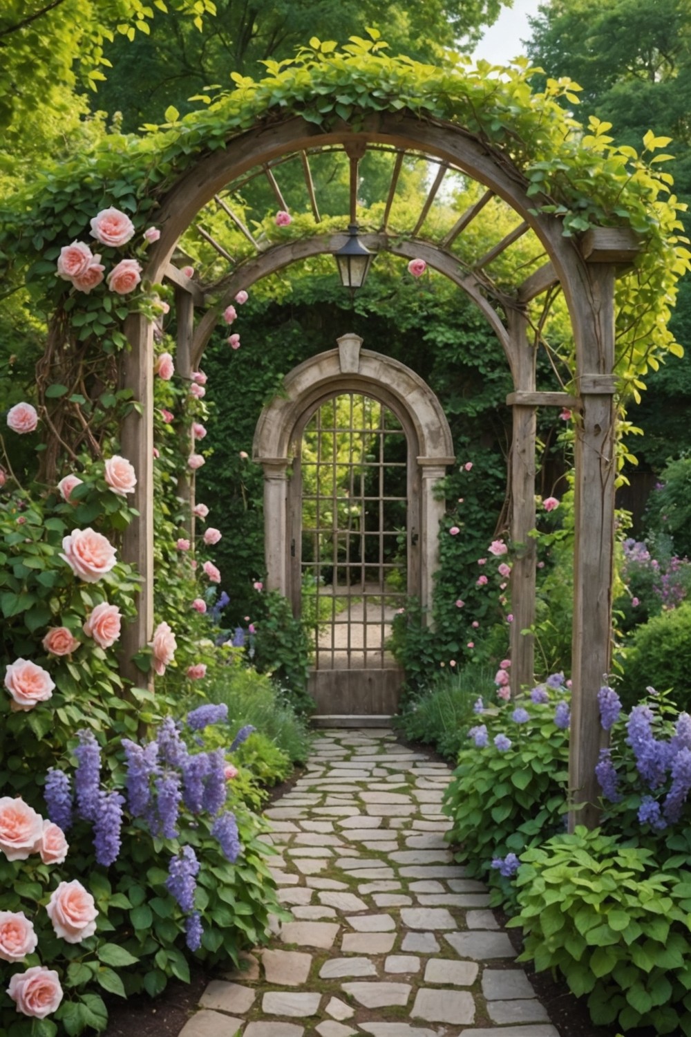 Charming Arbors and Trellises