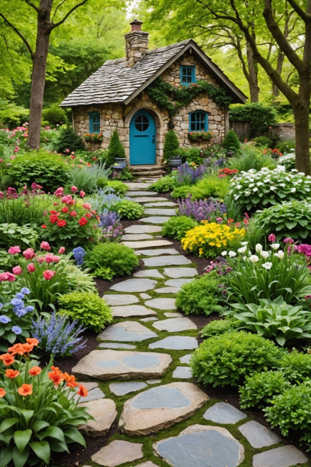 Charming Stone Pathways