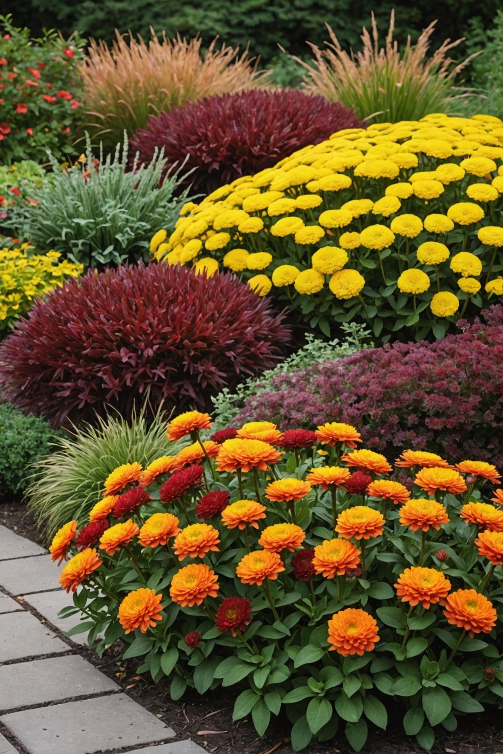 Create a Colorful Fall Flower Garden
