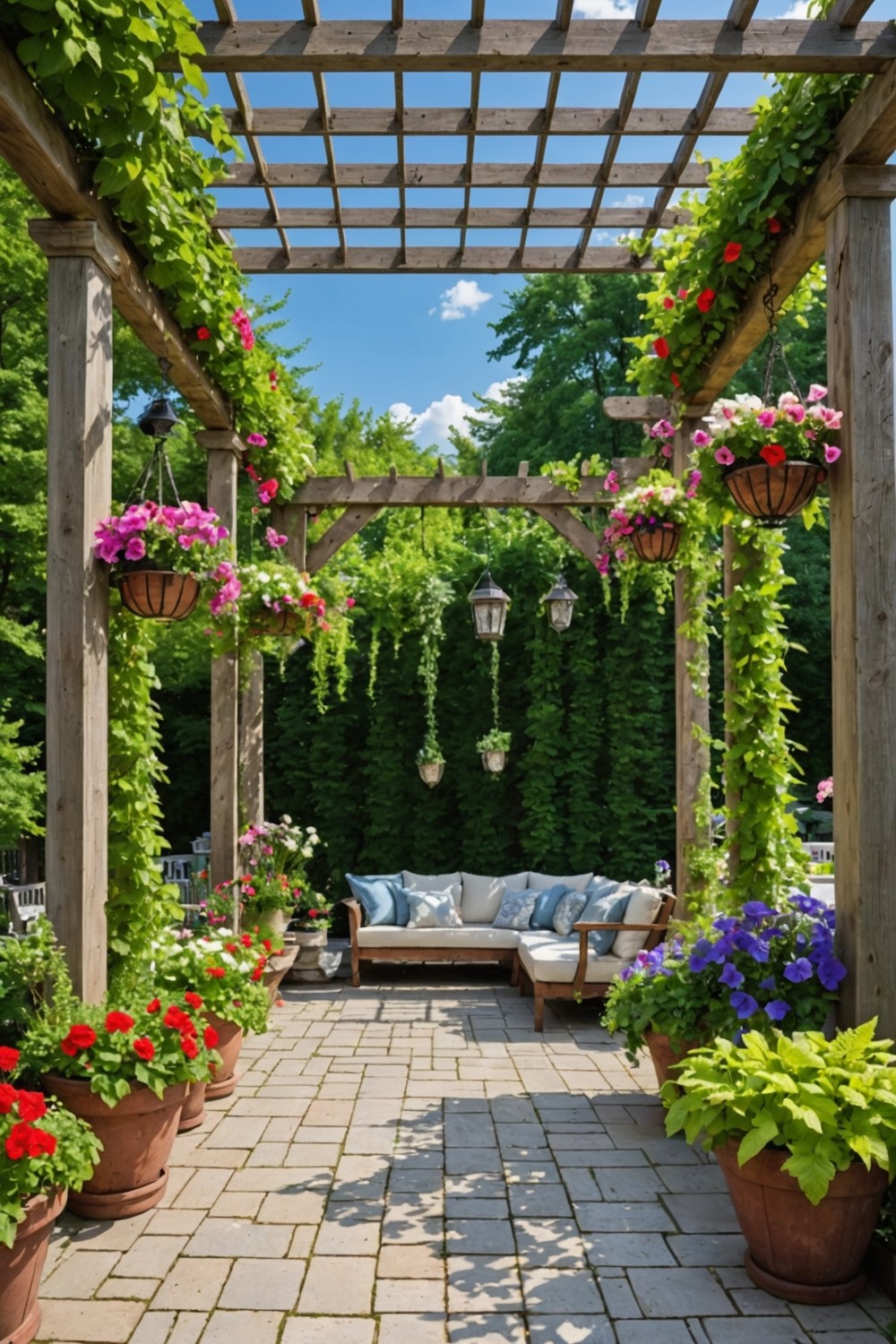 Hanging Flower Baskets