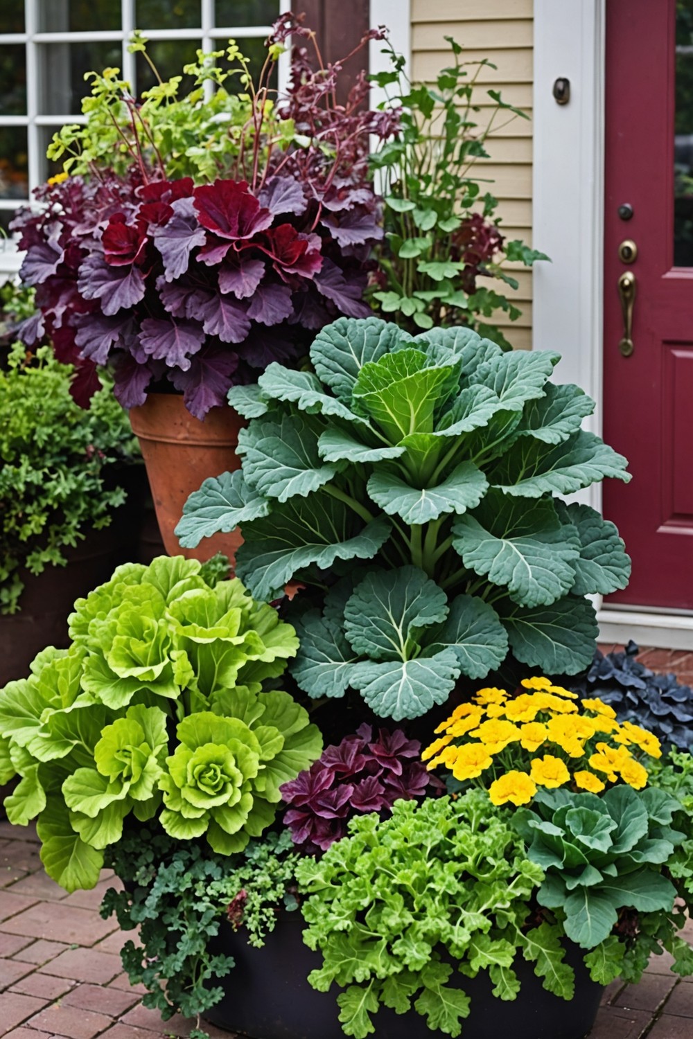 Kale and Cabbage