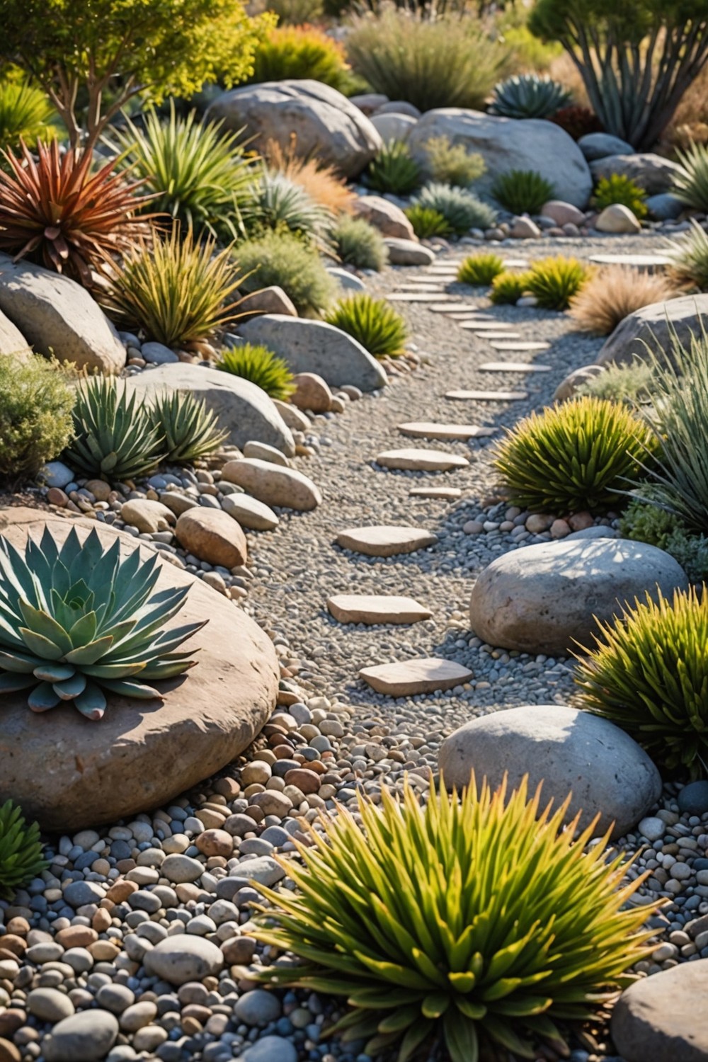 Low-Maintenance Rock Garden Ideas