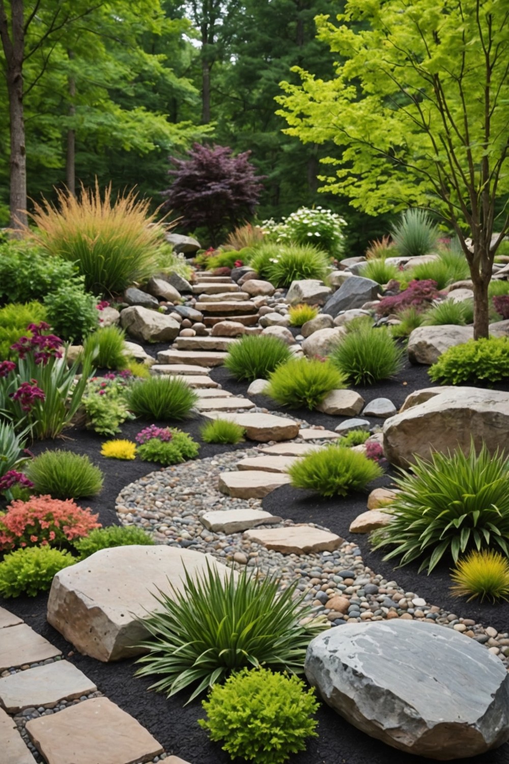 Native Plant Rock Gardens