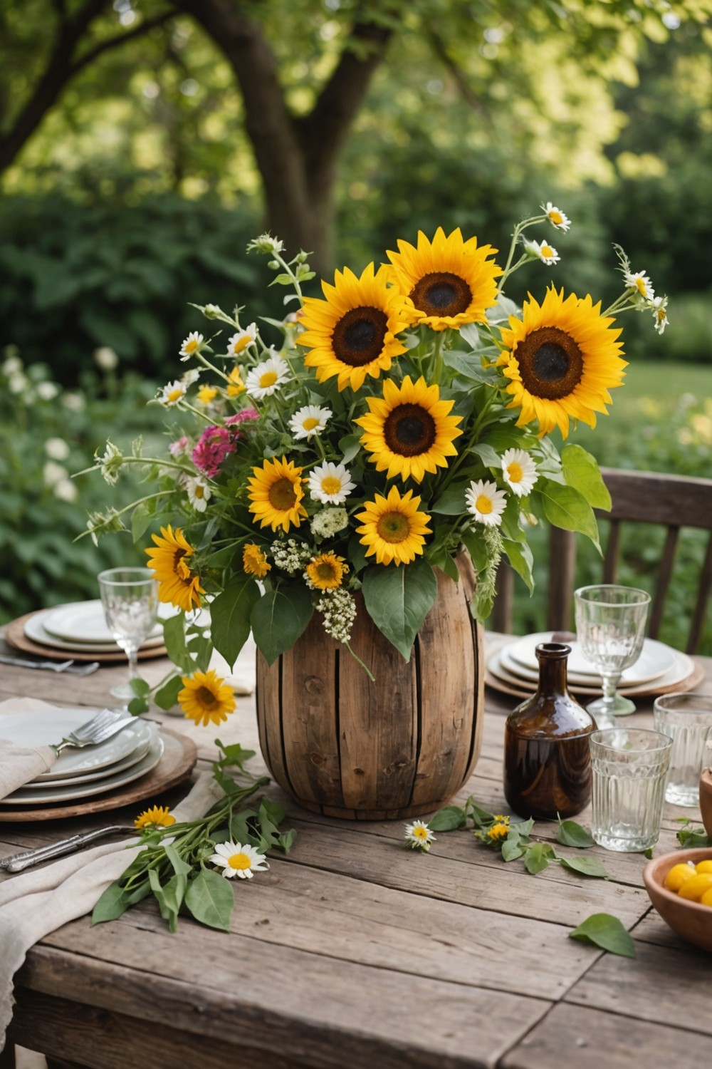 Natural Flower Arrangements