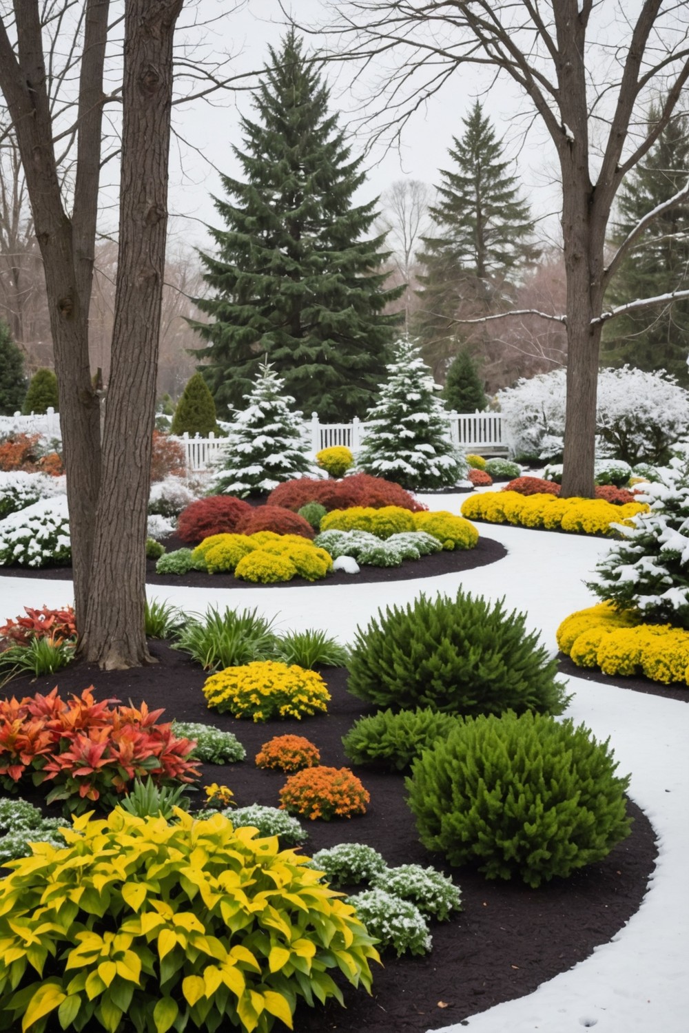 Plan for a Winter Garden Transition