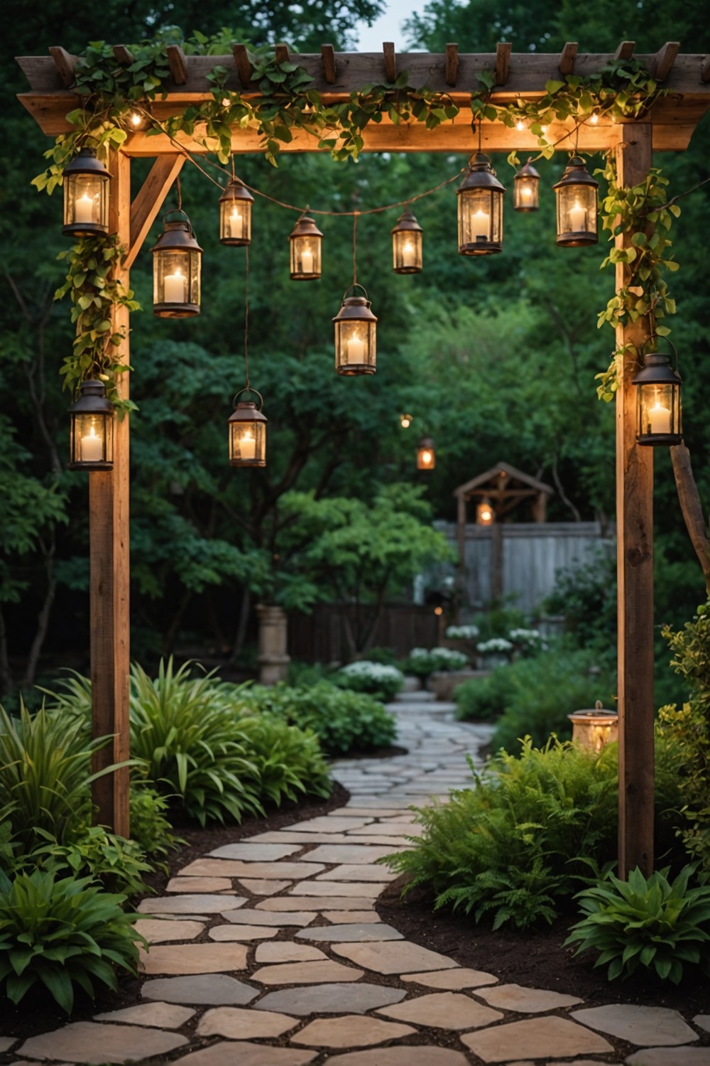 Rustic Outdoor Lighting