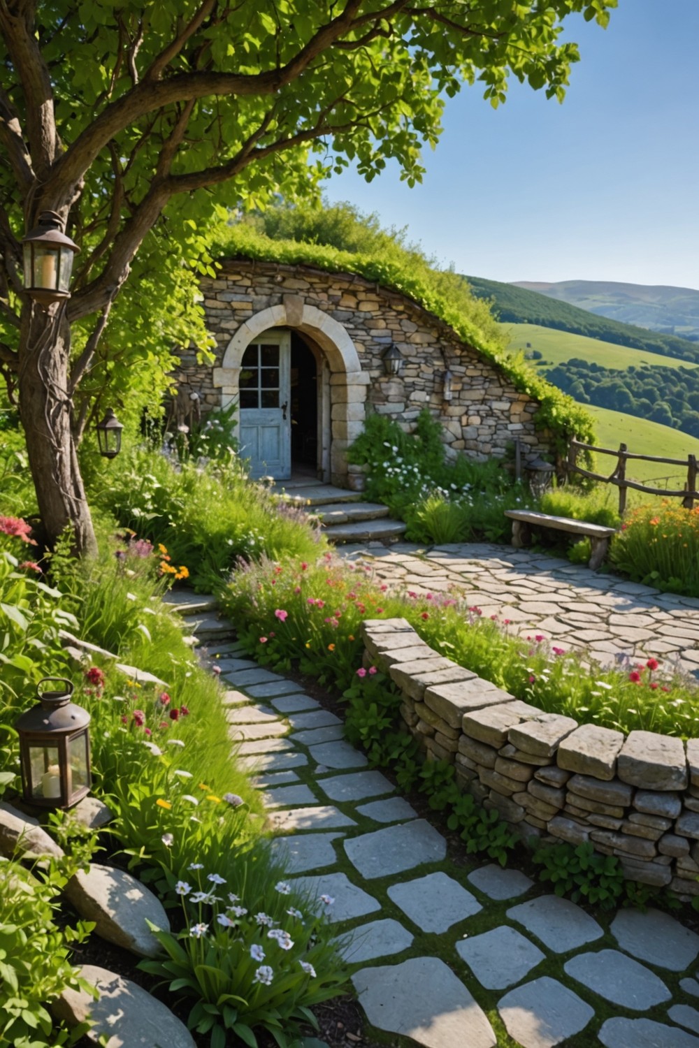 Rustic Stone Walls