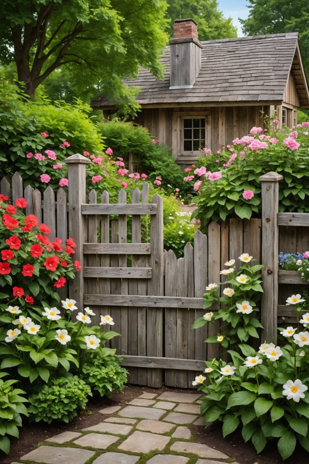 Rustic Wood Fencing