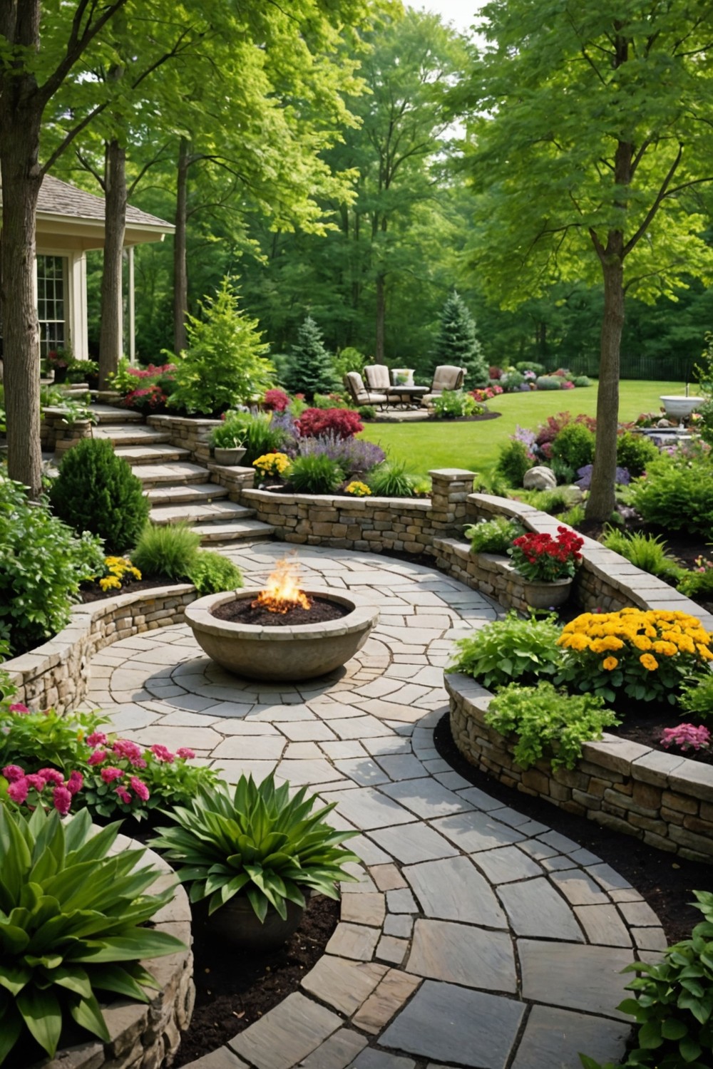 Stone Planters