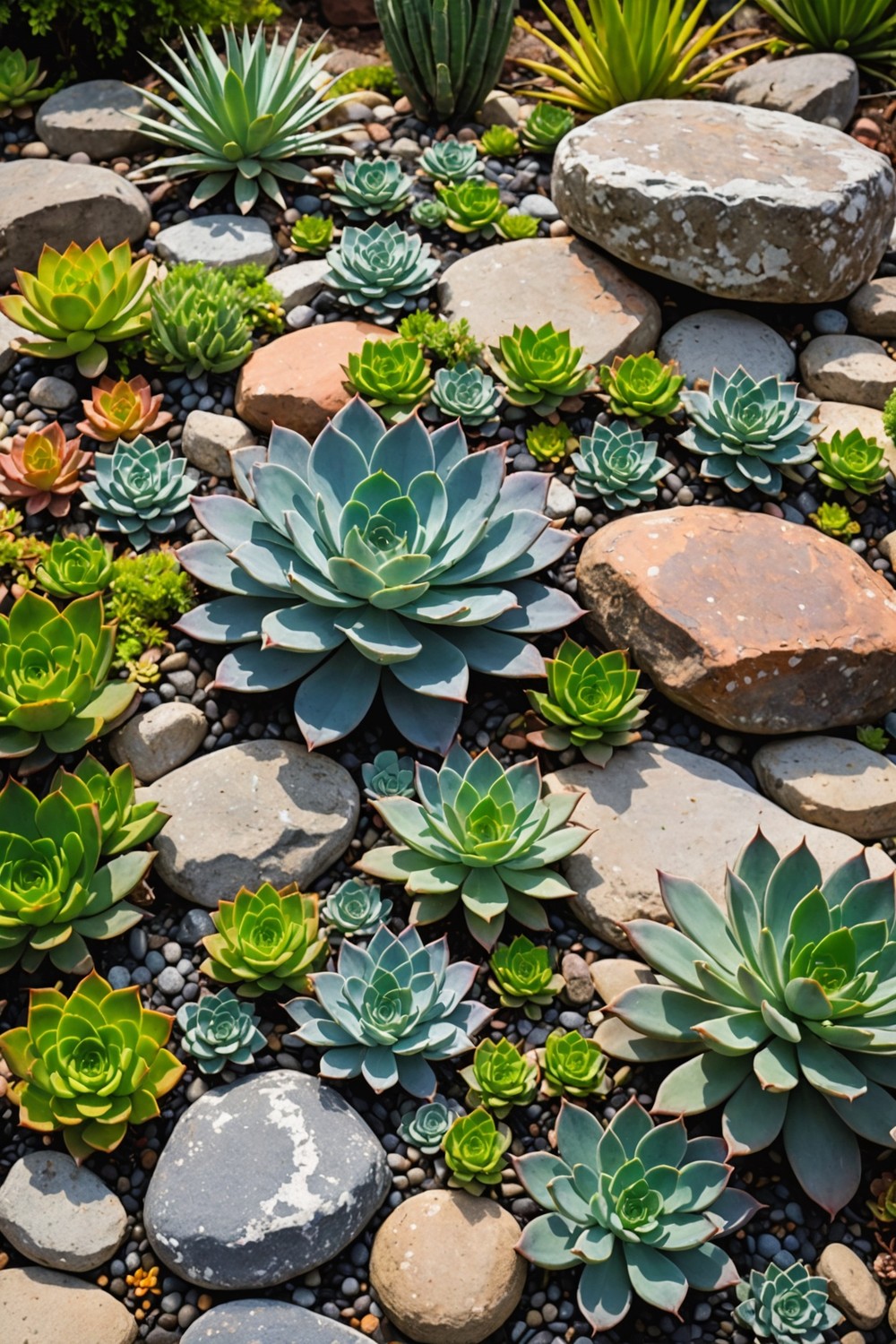 Succulent Rock Formations