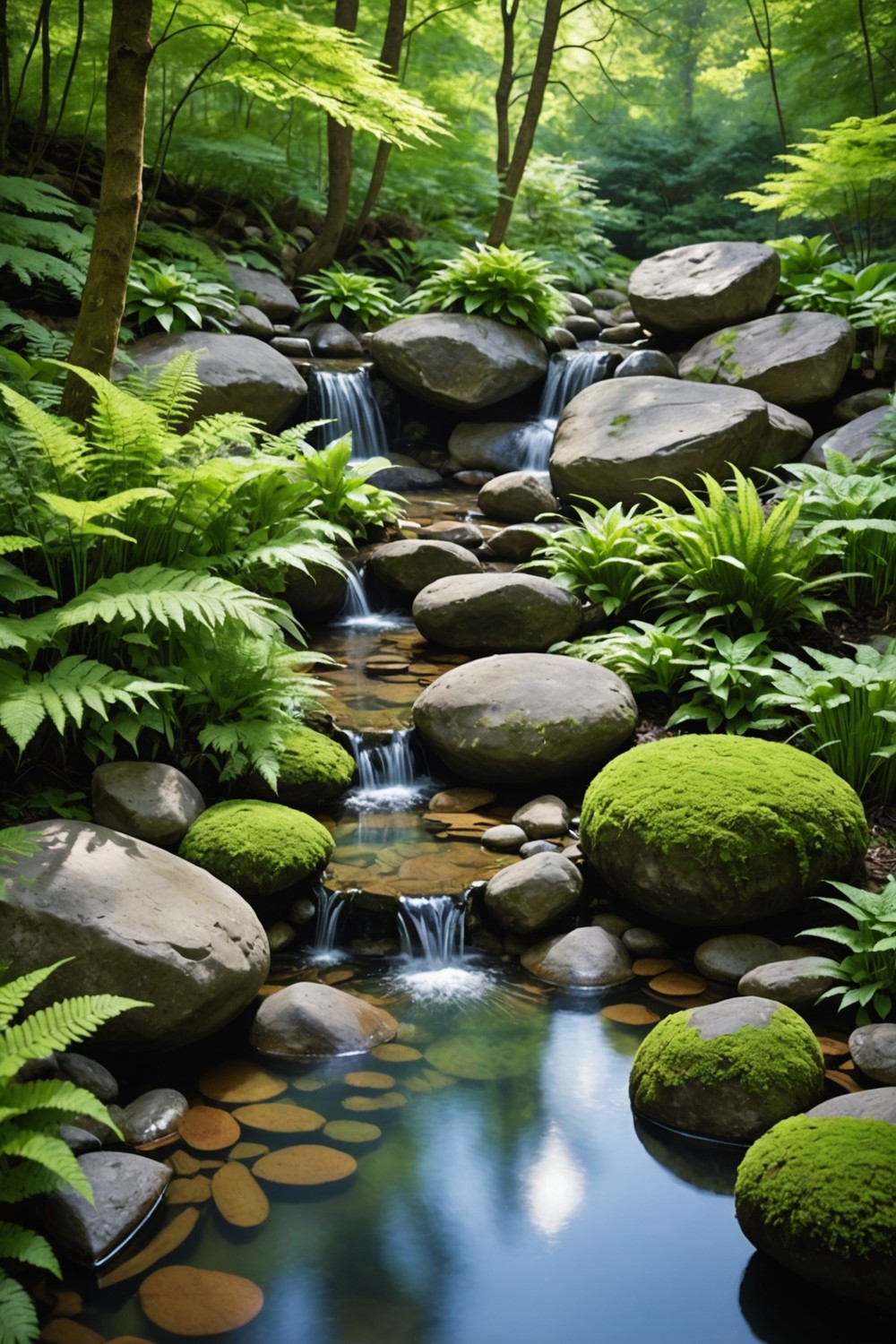 Use Boulders to Create a Natural Aquascape