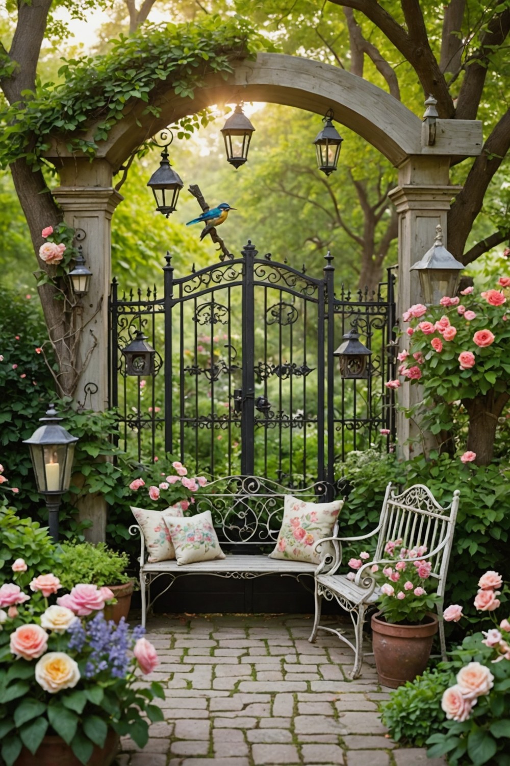 Vintage Garden Decor