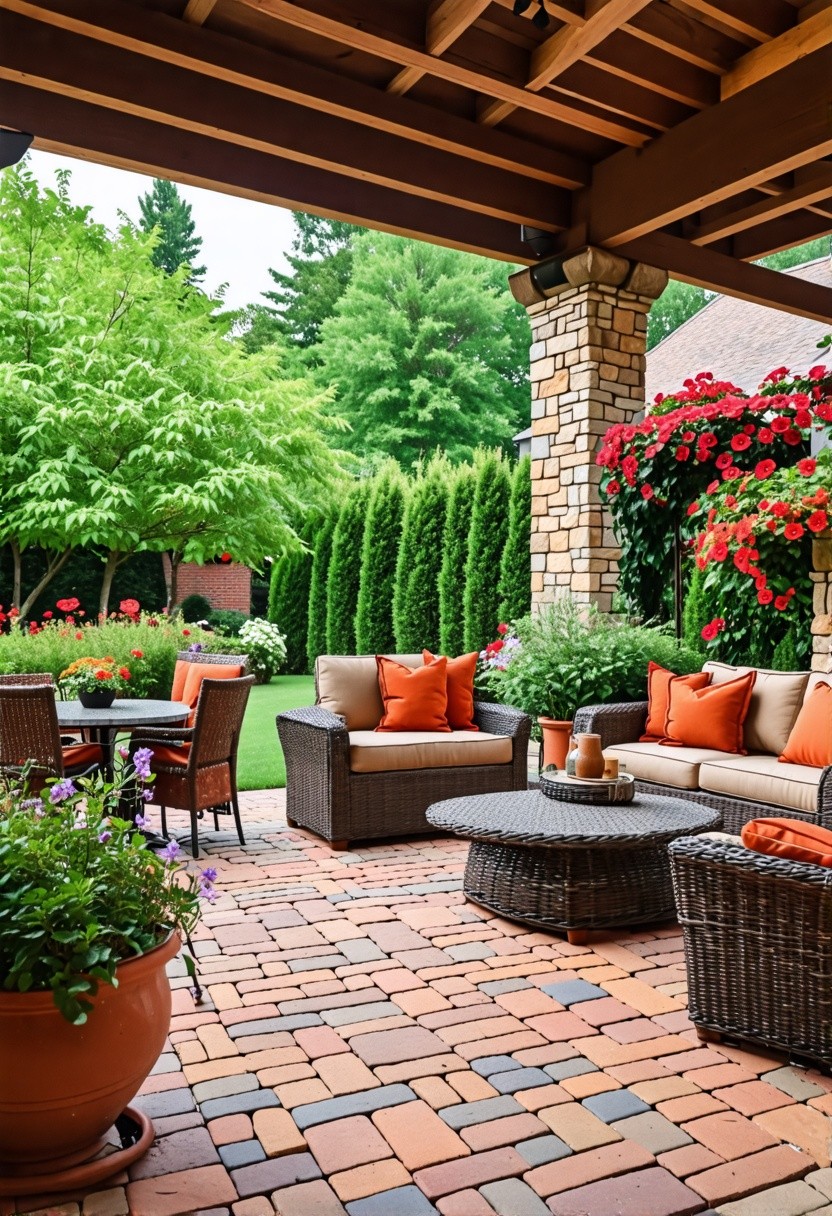 21 Brick Patio Ideas Toolz Geek