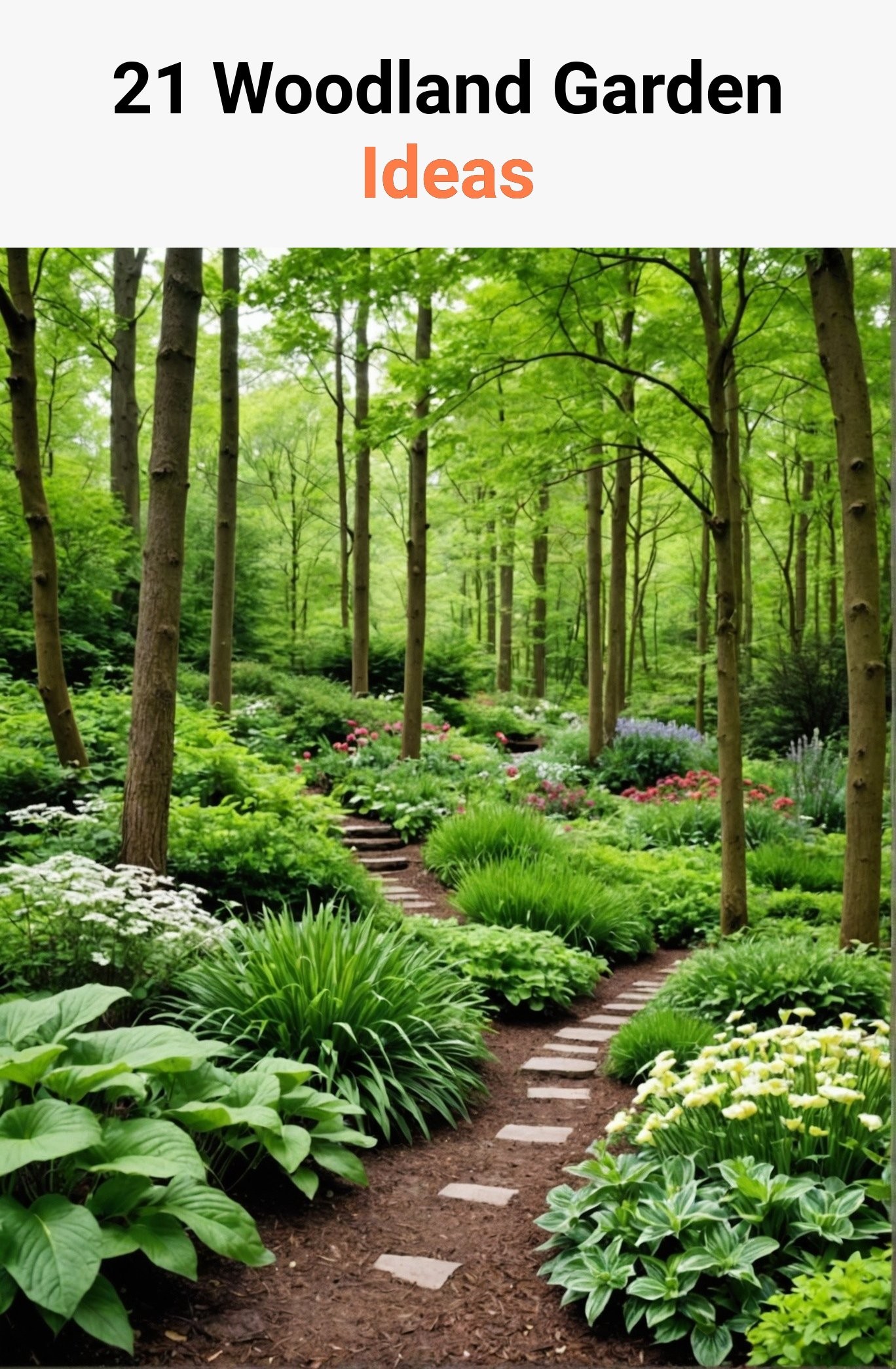 21 Woodland Garden Ideas