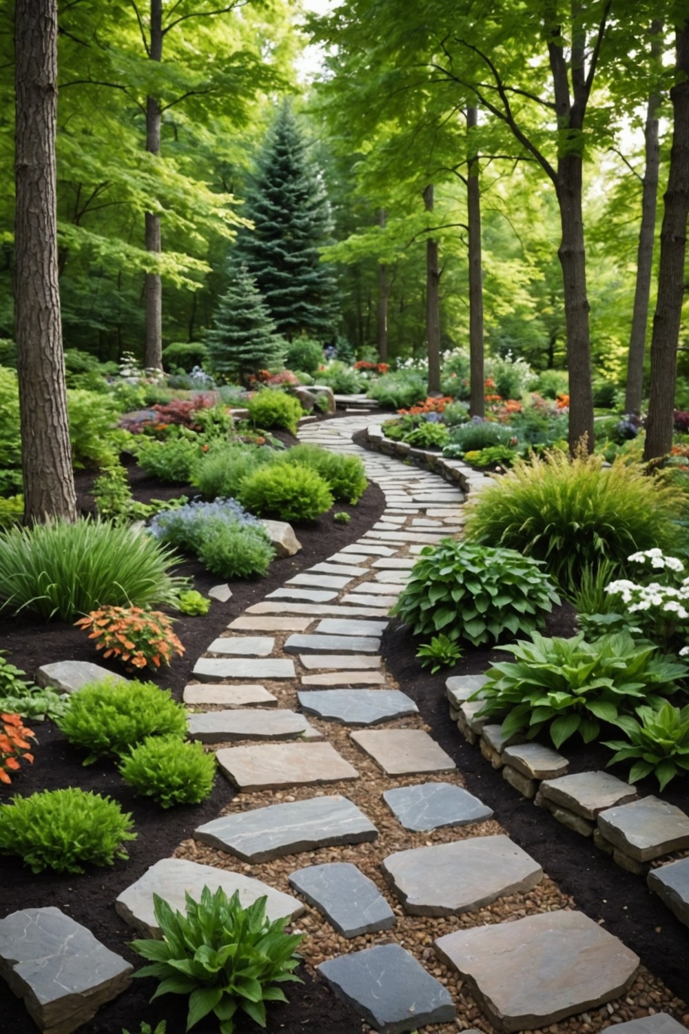 Add Decorative Stone Borders