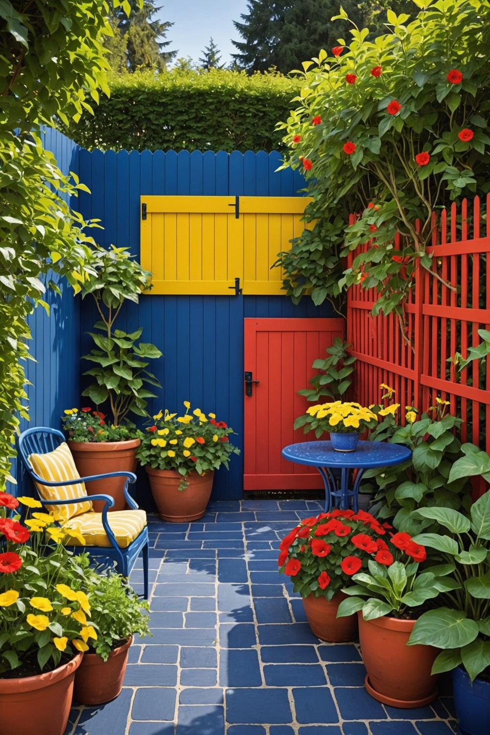 Colorful Fencing