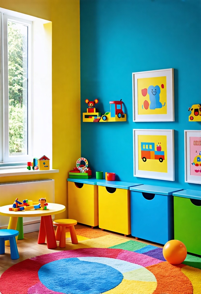 Colorful Playroom for Kids