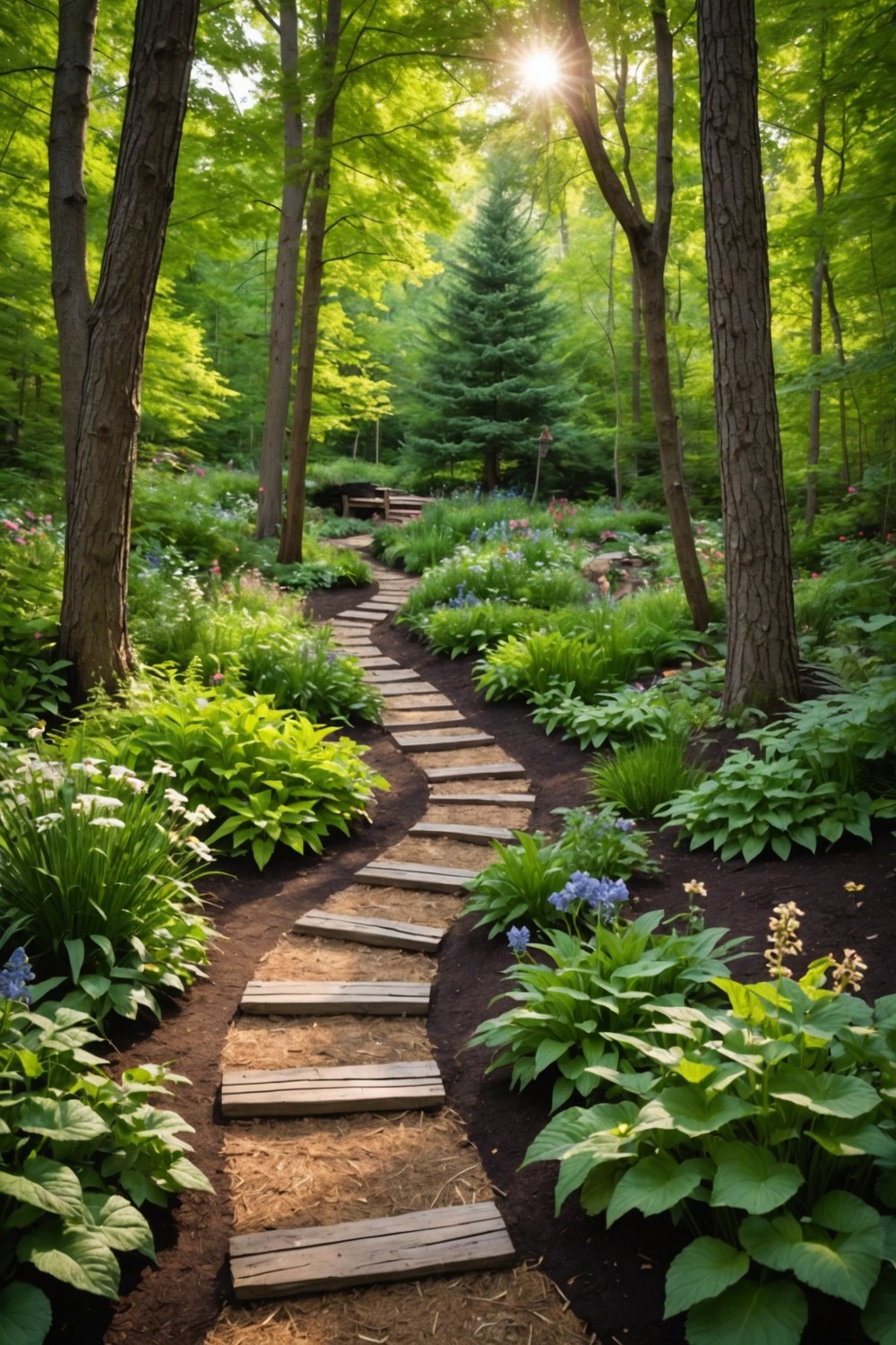 Create a Mulched Pathway