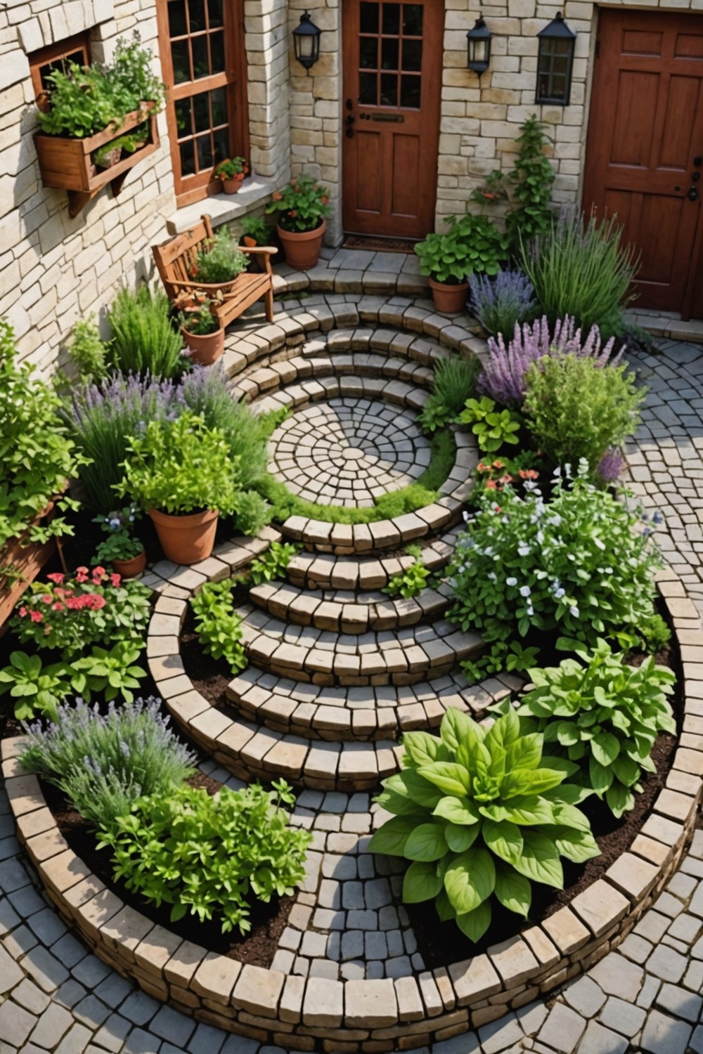 Herb Spiral