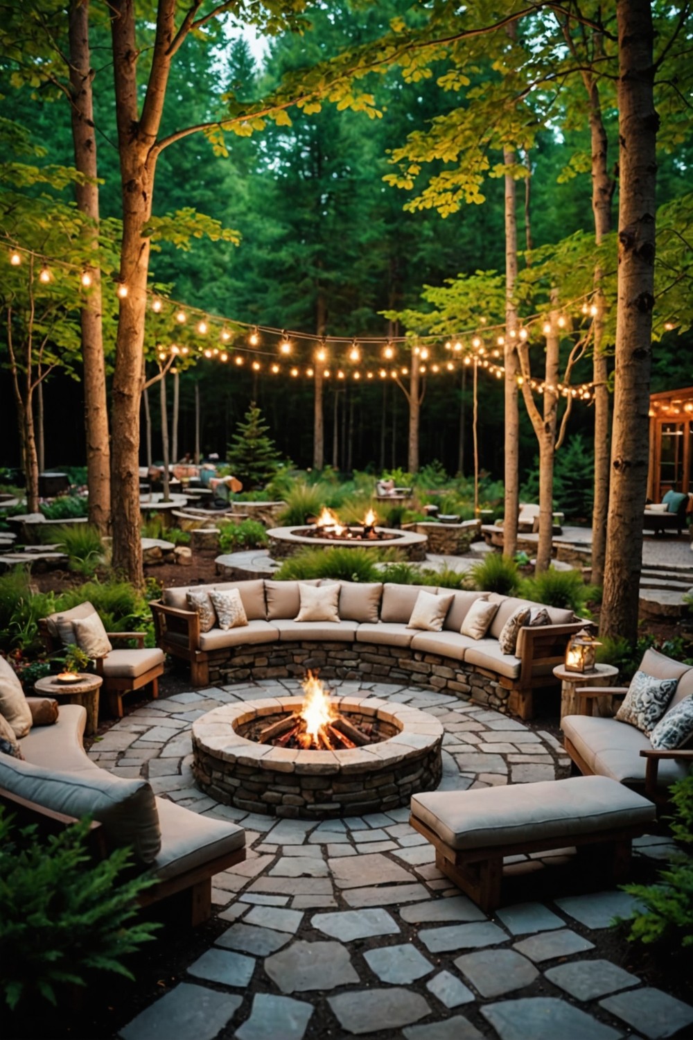 Incorporate a Fire Pit Area