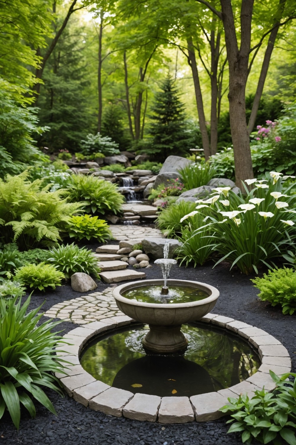 Install a Tranquil Water Feature